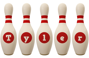 Tyler bowling-pin logo