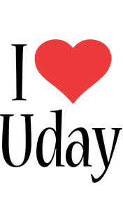 Uday i-love logo