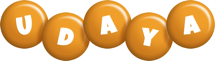 Udaya candy-orange logo