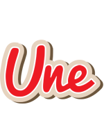 Une chocolate logo