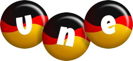 Une german logo