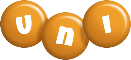 Uni candy-orange logo