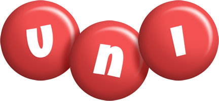 Uni candy-red logo