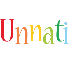 Unnati birthday logo
