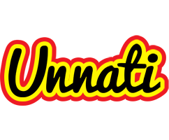 Unnati flaming logo