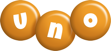 Uno candy-orange logo