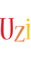 Uzi birthday logo