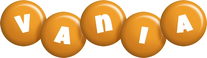 Vania candy-orange logo