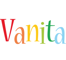 Vanita birthday logo