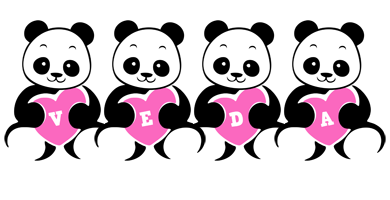Veda love-panda logo