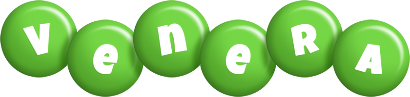 Venera candy-green logo