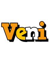Veni cartoon logo