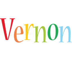 Vernon birthday logo