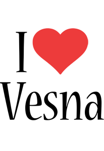 Vesna i-love logo