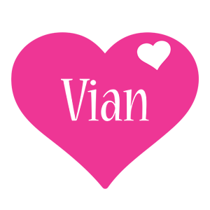 Vian love-heart logo