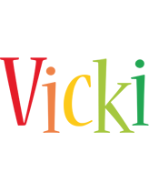 Vicki birthday logo