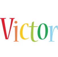 Victor birthday logo