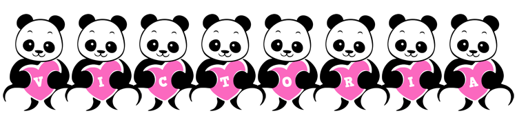 Victoria love-panda logo