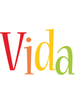Vida birthday logo