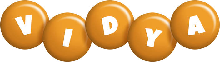 Vidya candy-orange logo