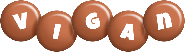 Vigan candy-brown logo