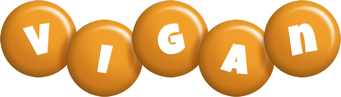 Vigan candy-orange logo