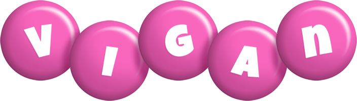 Vigan candy-pink logo