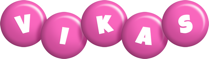Vikas candy-pink logo