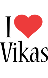 Vikas i-love logo