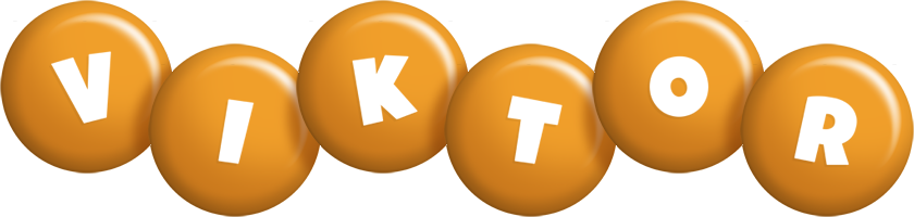 Viktor candy-orange logo