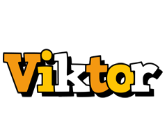 Viktor cartoon logo