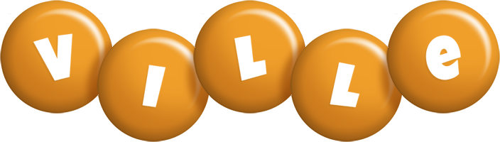 Ville candy-orange logo
