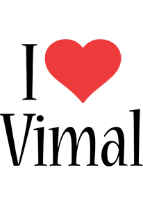 Vimal i-love logo