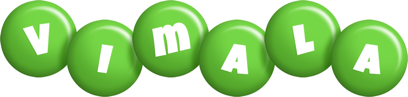 Vimala candy-green logo