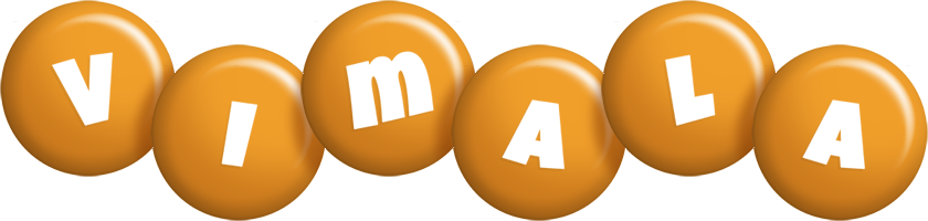 Vimala candy-orange logo