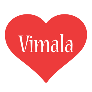 Vimala love logo