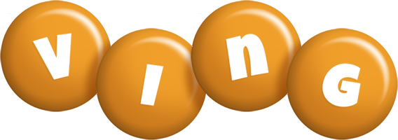 Ving candy-orange logo