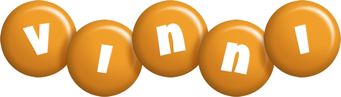 Vinni candy-orange logo