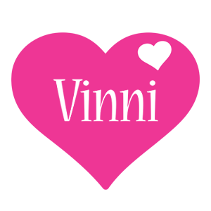 Vinni love-heart logo