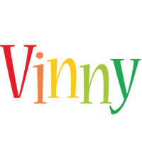 Vinny birthday logo