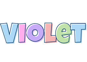 Violet pastel logo