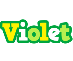 Violet soccer logo
