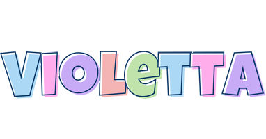 Violetta pastel logo