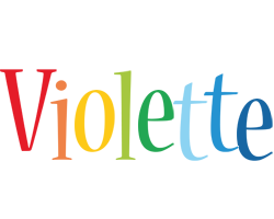 Violette birthday logo
