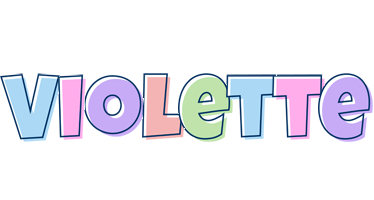 Violette pastel logo