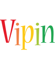 Vipin birthday logo