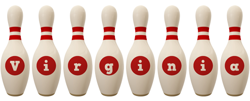 Virginia bowling-pin logo