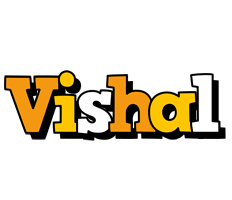 Vishal cartoon logo