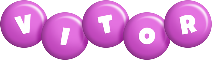 Vitor candy-purple logo