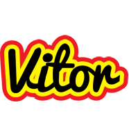 Vitor flaming logo